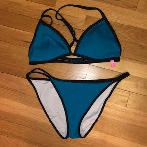 VS Teal/Black Bikini
